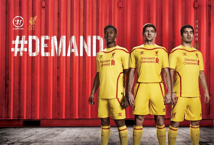 Liverpool Uitshirt 2014-2015