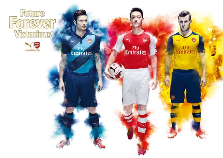 Arsenal Voetbalshirt 2014-2015 (1)
