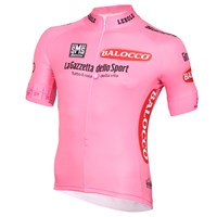 Roze trui Giro d'Italia korte mouw shirt