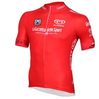 Rode trui Giro d'Italia korte mouw shirt