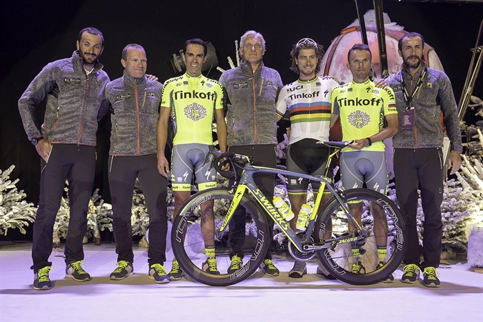 Tinkoff -fietsshirt -2016