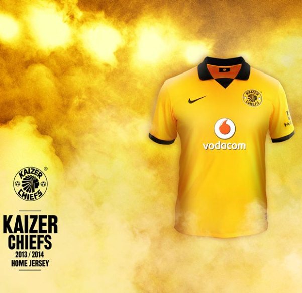 Kaizer Chiefs thuisshirt 2013-2014