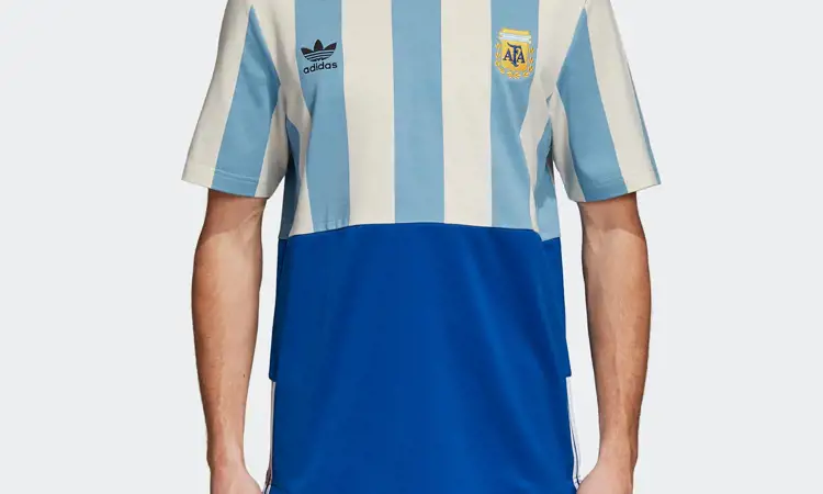 Argentinië 1993 mash-up voetbalshirt