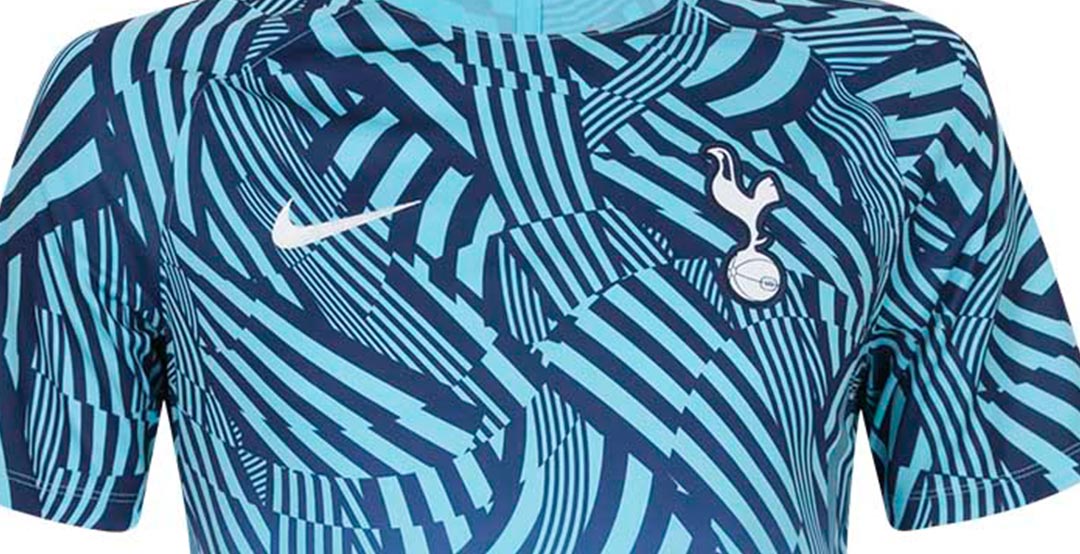 tottenham pre match jersey