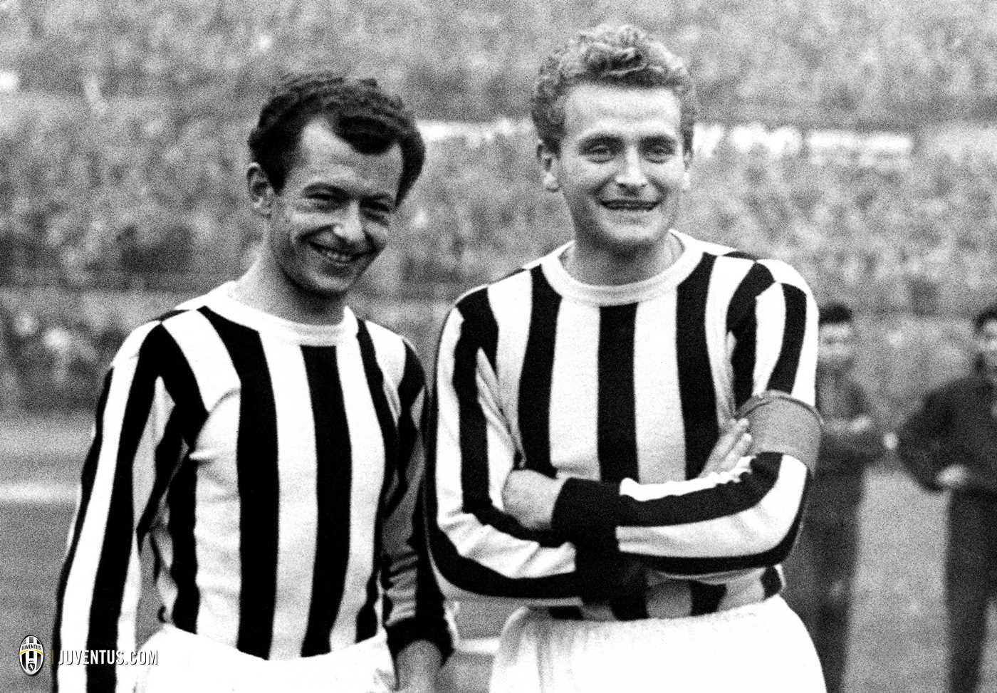 Het Juventus retro voetbalshirt met lange mouwen 19511952