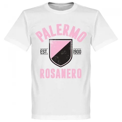 Palermo EST 1900 fan t-shirt - Wit