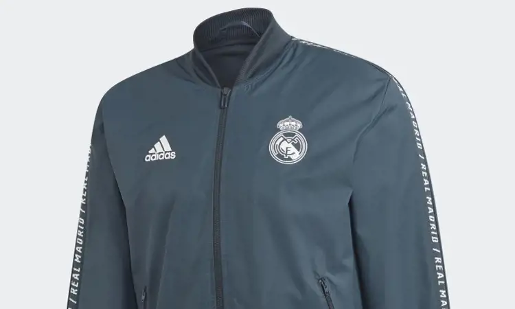 Real Madrid draagt streetwear jaren '90 trainingsjack in 2019! 