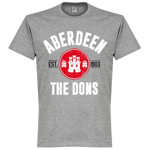 Aberdeen T-Shirt EST 1903 - Grijs