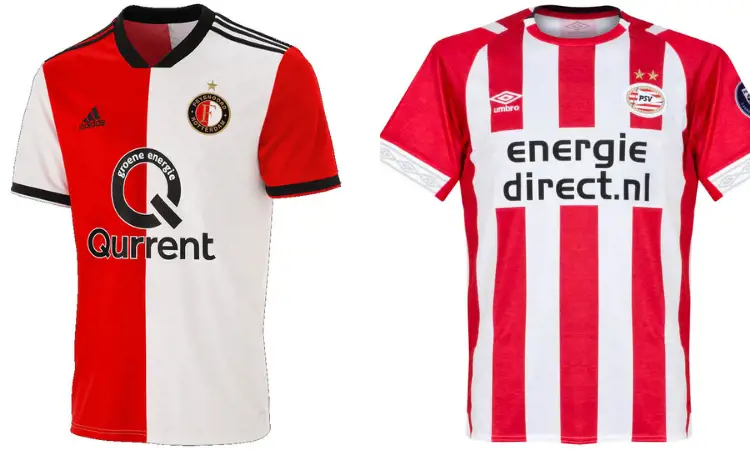 Energiebedrijven als shirtsponsor op Eredivisie voetbalshirts