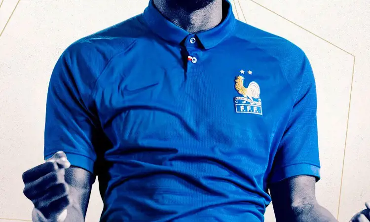 Frankrijk FFF 100 jarig bestaan voetbalshirt 2019