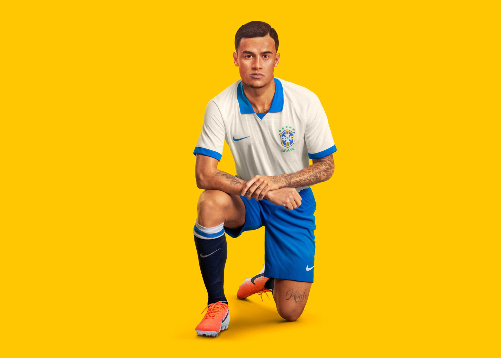 Brazilië Uitshirt 2019 2021 Voetbalshirts Com