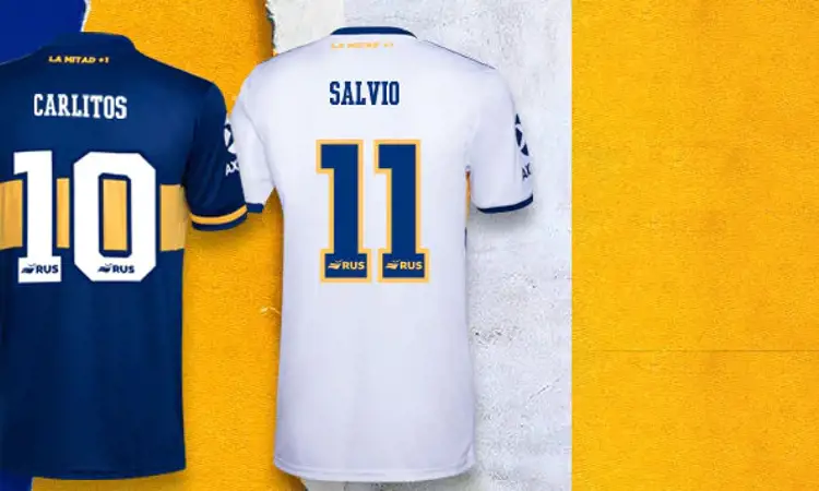 Officiële bedrukking Boca Juniors voetbalshirts 2020