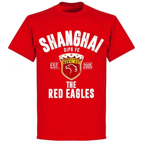 Shanghai SIPG T-Shirt EST 2005 - Rood