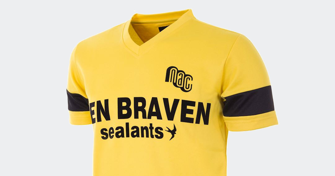 slaap laag Roos COPA lanceert twee NAC Breda jaren '80 retro voetbalshirts - Voetbalshirts .com