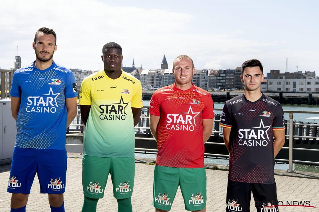 KV Oostende voetbalshirts 2020-2021 - Voetbalshirts.com