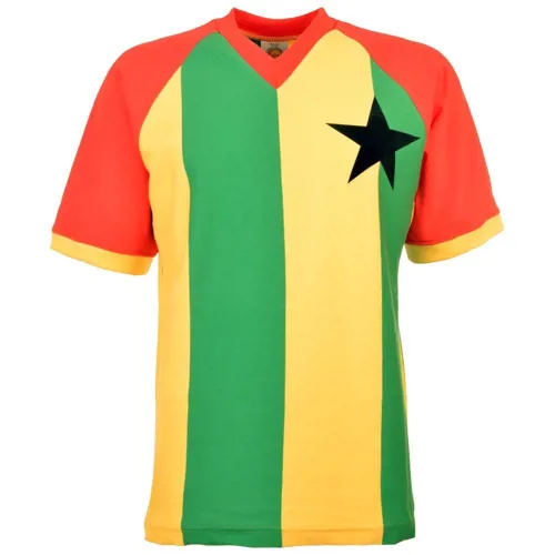 Ghana retro voetbalshirt jaren '80