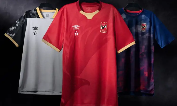 Al Ahly voetbalshirts 2021
