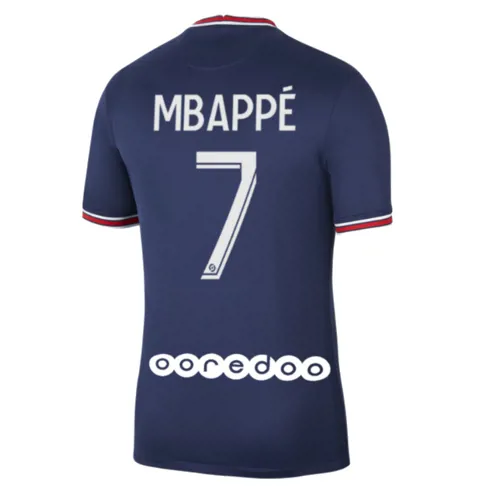 Paris Saint Germain voetbalshirt Mbappé
