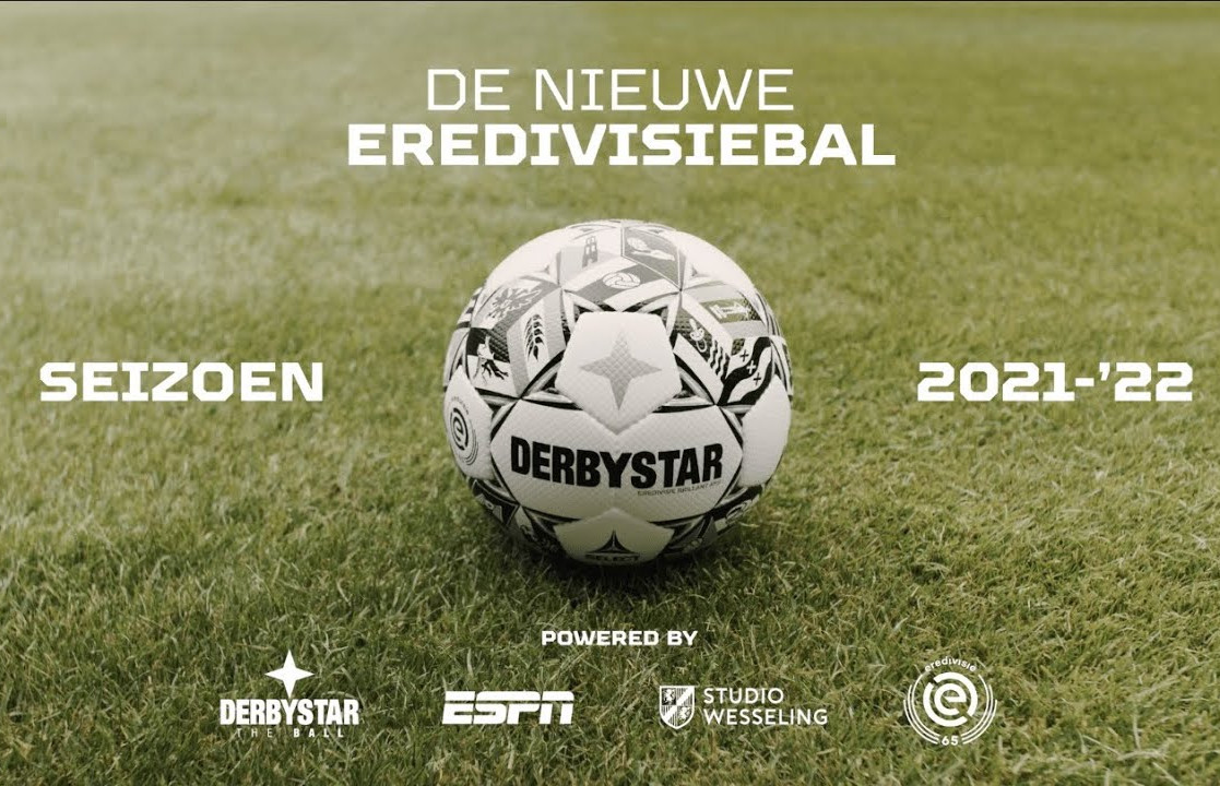 Continentaal Beg Tien jaar Eredivisie Derbystar wedstrijdbal 2021-2022 - Voetbalshirts.com