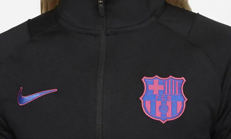 Zwart/roze FC Barcelona trainingspak Champions League 2021-2022