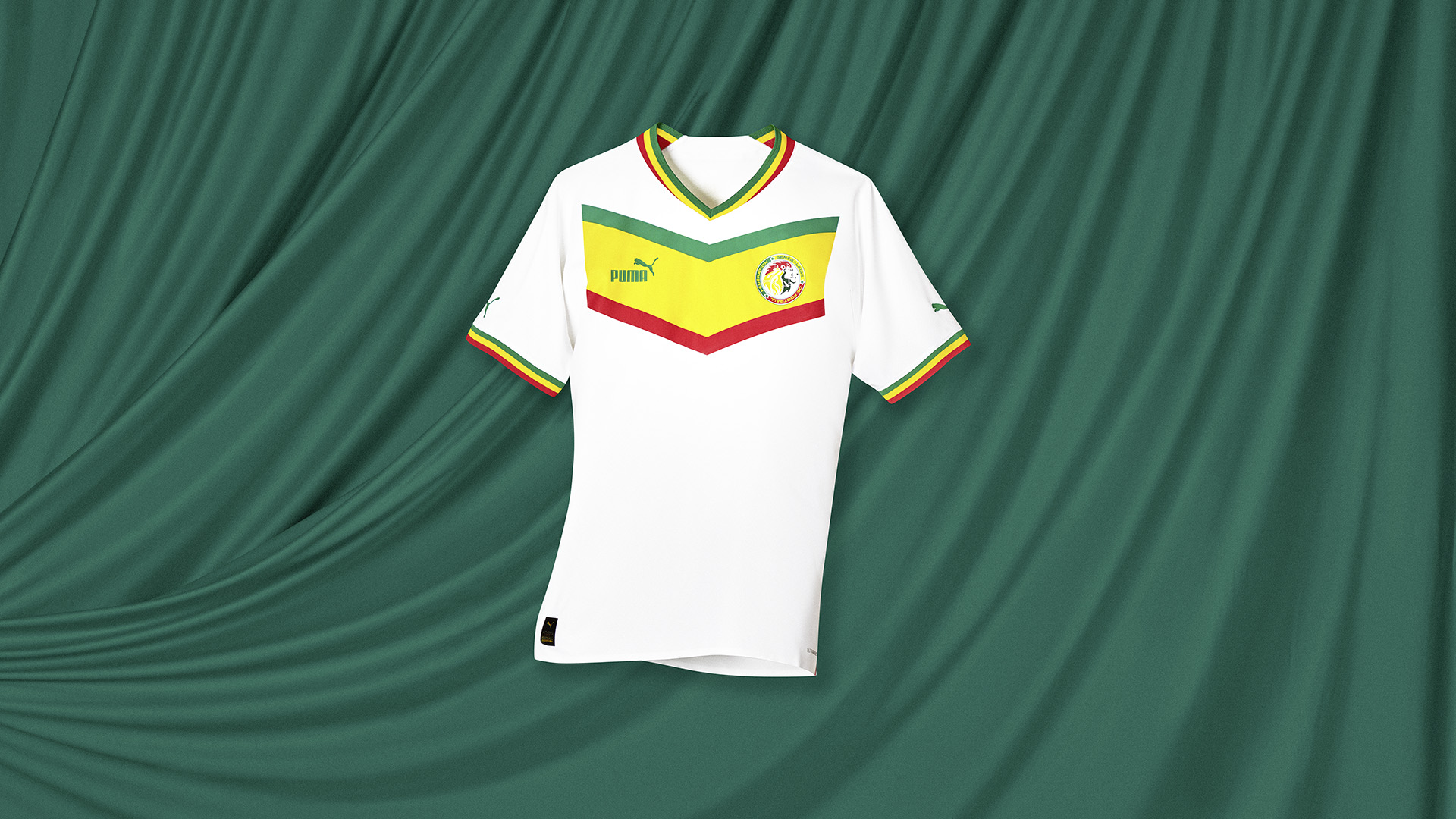 Senegal thuisshirt 20222023 Senegal thuisshirt 20222023