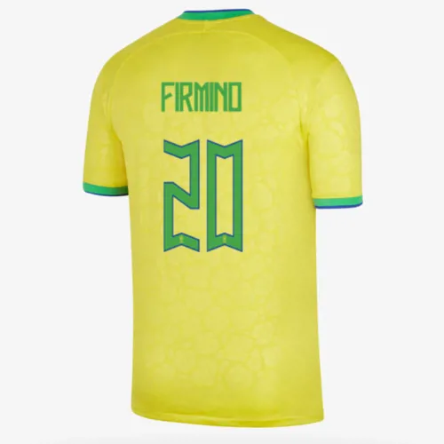 Brazilië voetbalshirt Firmino