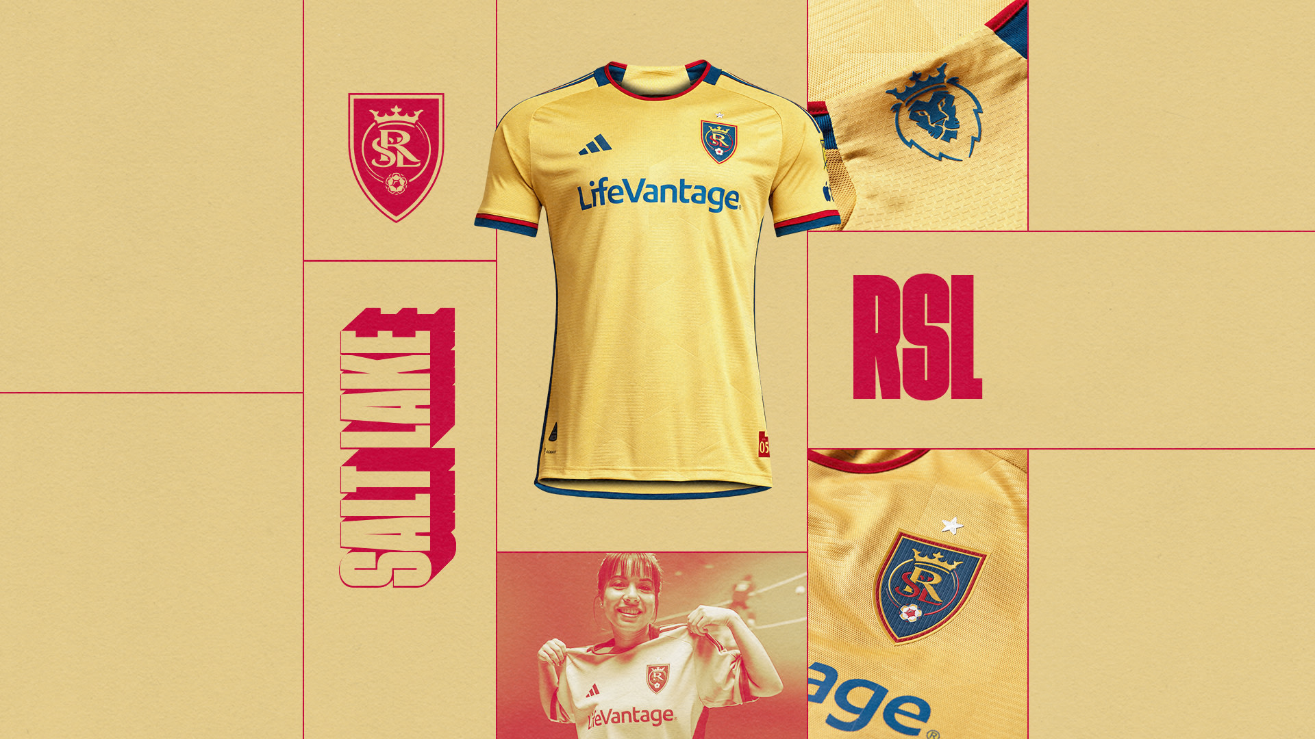 Real Salt Lake uitshirt 20232024