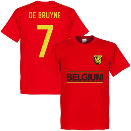 België fan t-shirt De Bruyne