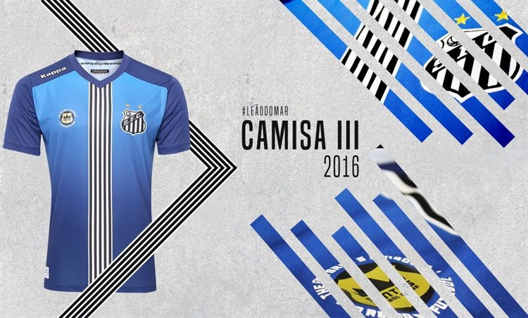 Santos -3e -shirt -tenue -2016-2017