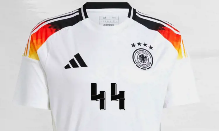Ophef rondom Duitsland EK 2024 voetbalshirt met nummer 44