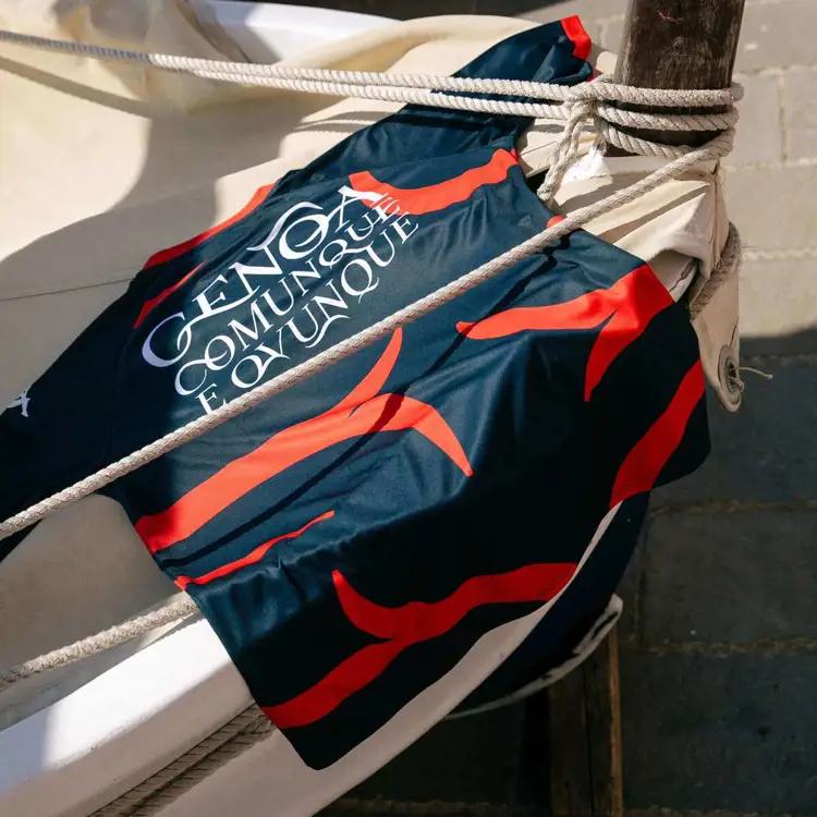 Genoa special edition warming-up shirt viert lancering documentaire