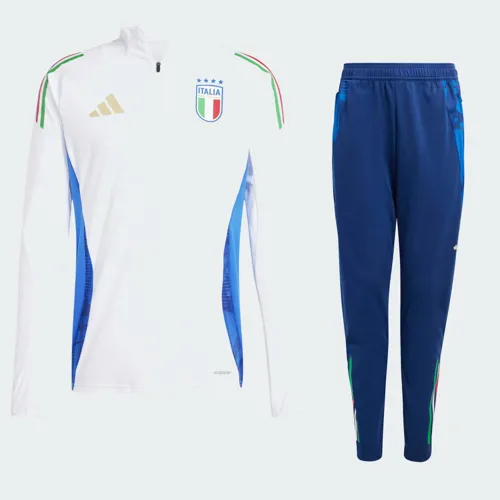 Italië trainingspak 2024-2025 - Wit/Blauw