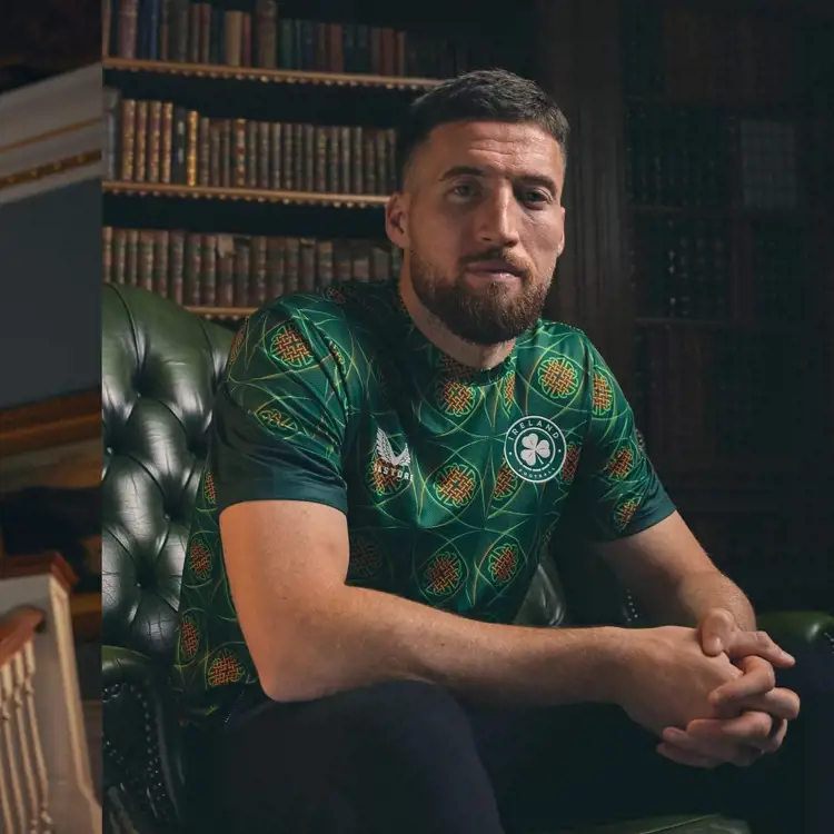 Ierland voetbalshirts 2024-2025 in teken van Keltische schildknoop!