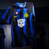 Transformers Logo Op Inter Milan Voetbalshirt
