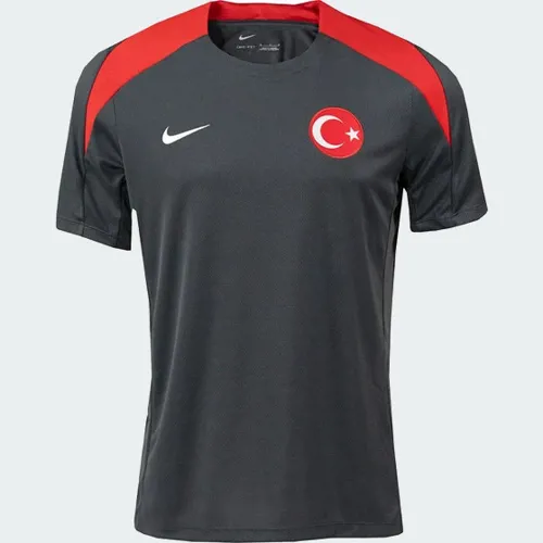 Turkije trainingsshirt 2024-2025 - Grijs/Rood