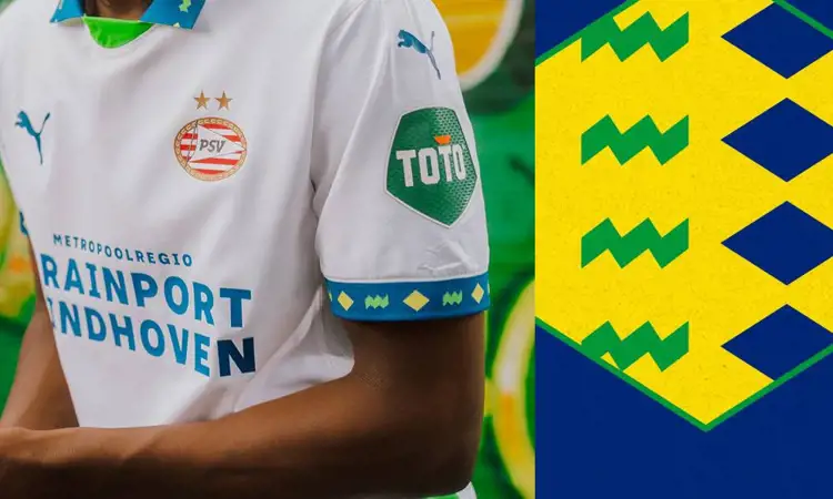 PSV 3e shirt 2024-2025 ode aan Braziliaanse spelers