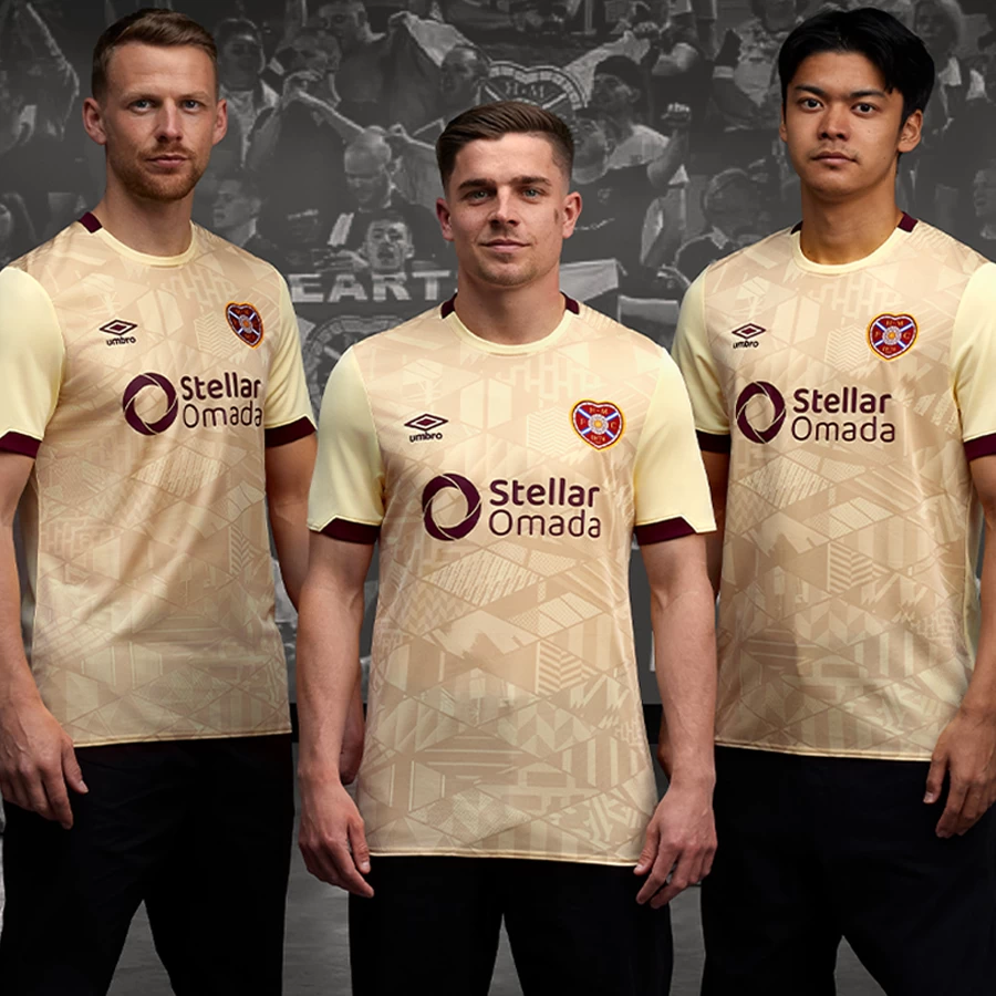 Dit zijn de Heart of Midlothian voetbalshirts 2024-2025
