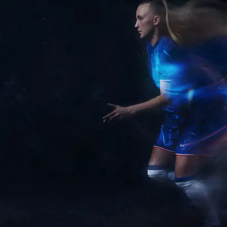 Chelsea thuisshirt 2024-2025 brandt blauw!