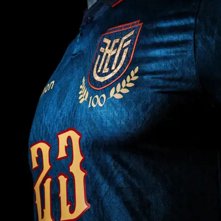 Ecuador voetbalshirts 2025-2026 ode aan 100 jarig bestaan