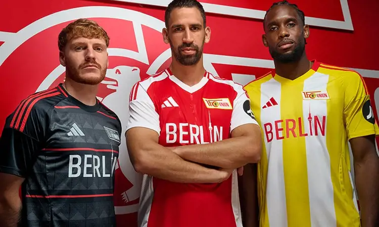 Dit zijn de Union Berlin voetbalshirts 2024-2025