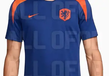 Nederlands Elftal Training Shirt 2024 2025 Gelekt