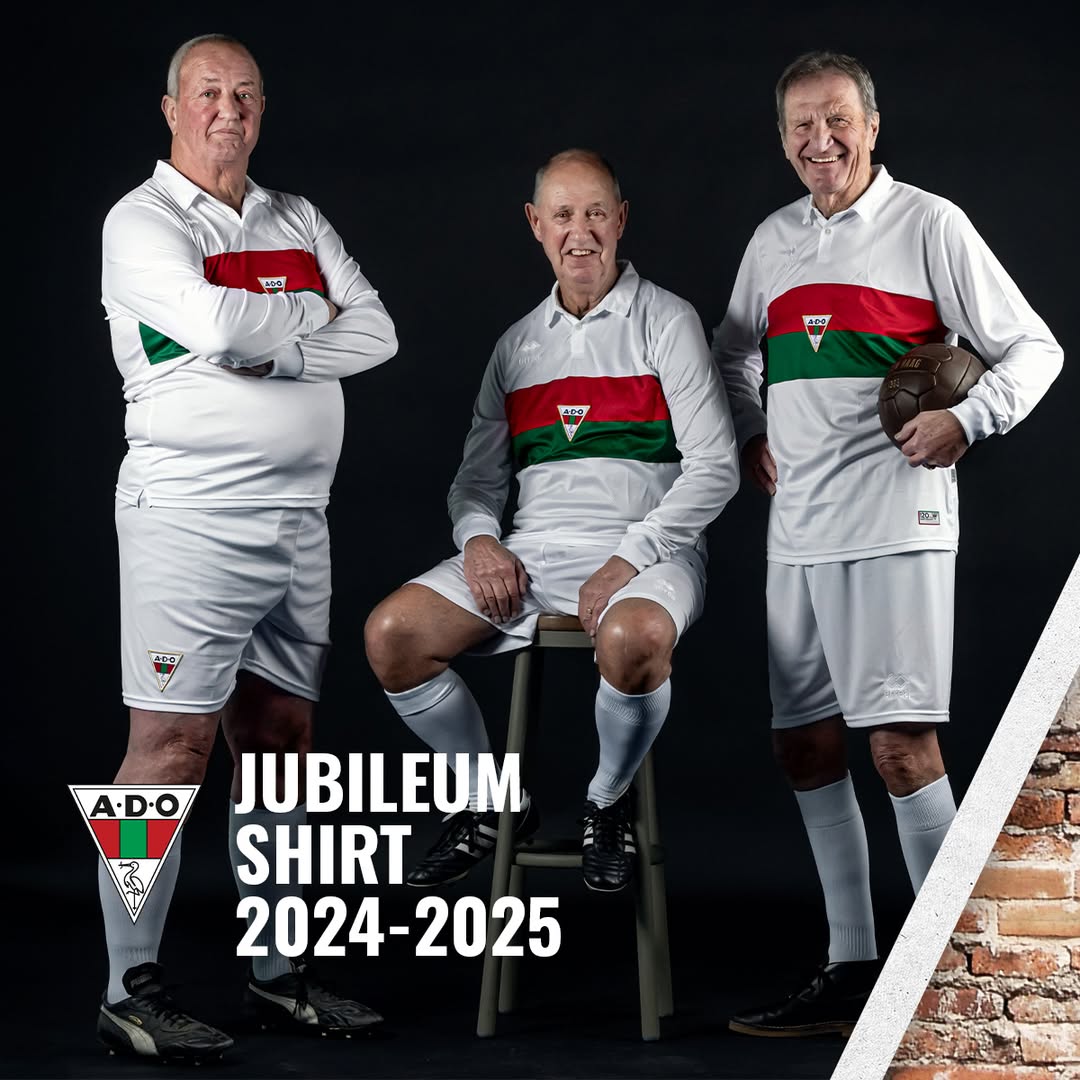 ADO Den Haag lanceert voetbalshirt ter ere van 120 jarig bestaan