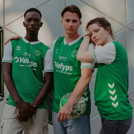 Saint Etienne voetbalshirts 2025-2026: trots op toekomst en verleden
