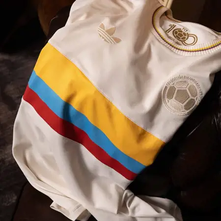adidas lanceert Colombia voetbalshirt ter ere 100 jarig bestaan voetbalbond