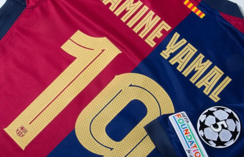 Officiele Fc Barcelona Bedrukking 2024 2025