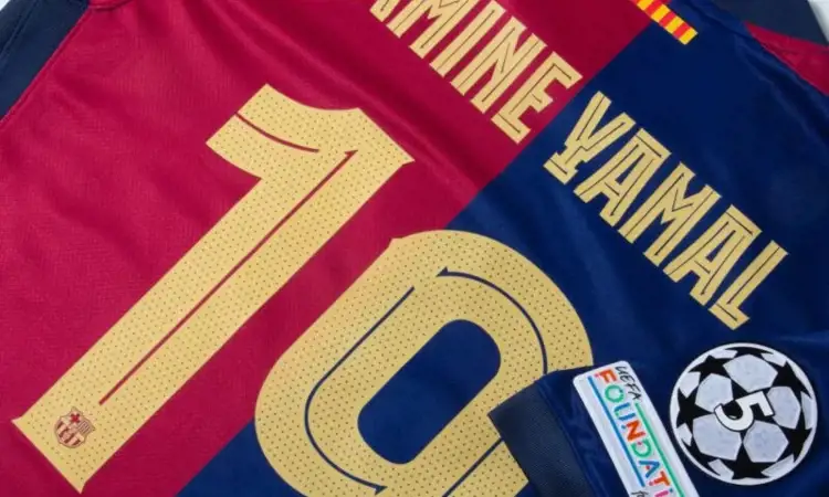 Dit is de officiële FC Barcelona bedrukking 2024-2025