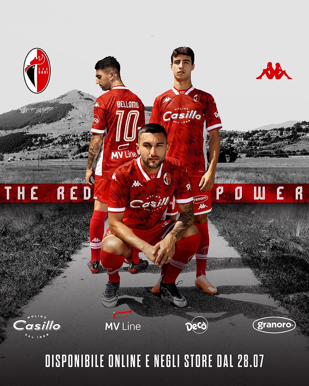 SSC Bari voetbalshirts 2023-2024