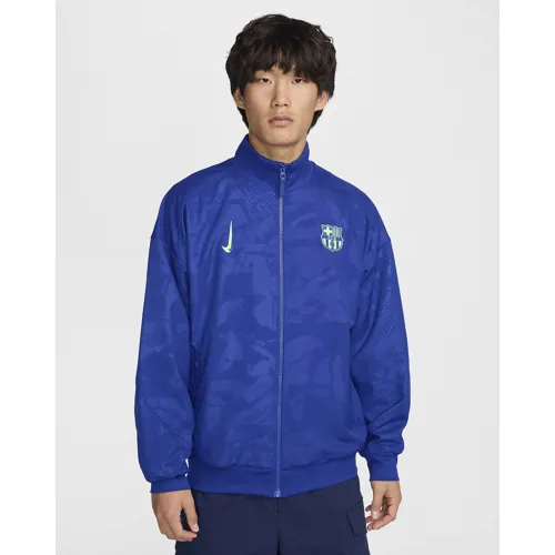 FC Barcelona trainingsjack 2024-2025 - Blauw/Lime Groen