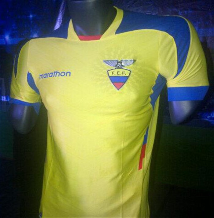 Ecuador Thuisshirt 2