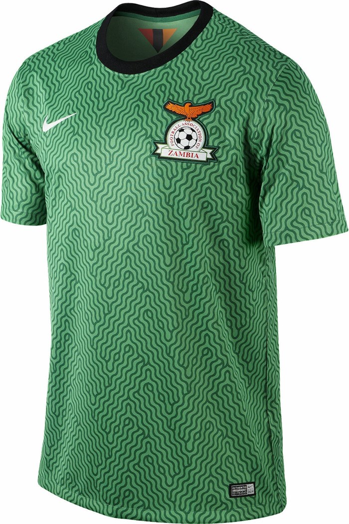 Zambia Thuisshirt 2014-2015